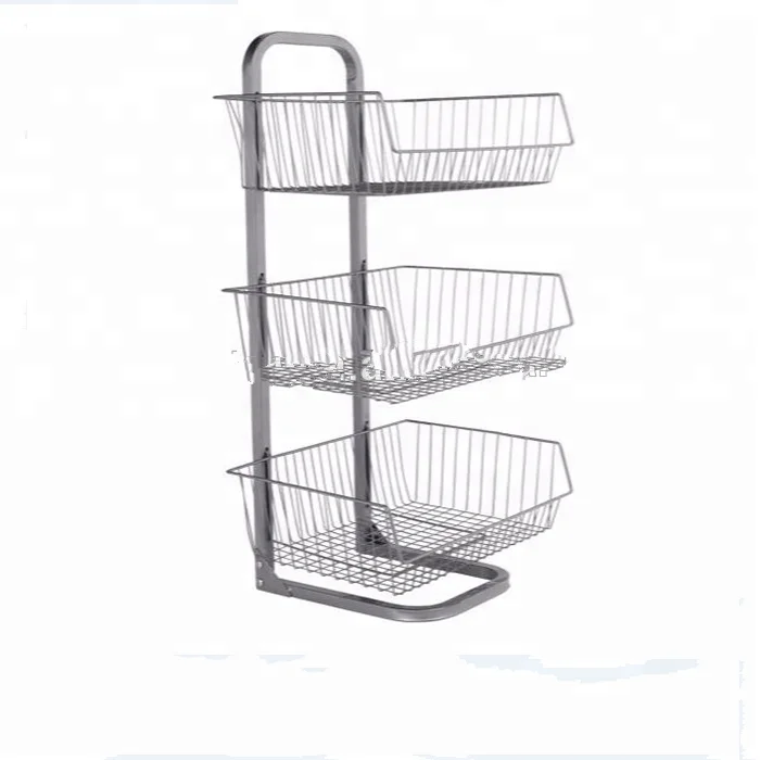 Greenf Large 5 Tier Fruit Basket with Shelves Storage Rack for Fruit Cakes Metal Fruit Stand for Worktops Decoration White