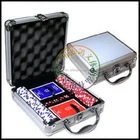 Clay Chips Casino Chip Set Clay Deluxe 100PCS Clay Poker Chips Casino Poker Chip Set With Dealer Button And Dice