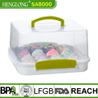 HENG LONG PP Plastic cake containers cup cake carrier