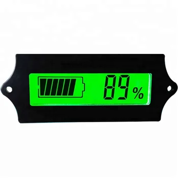 12 63v Lead Acid Capacity Percent Monitor Lithium Battery Tester Meter