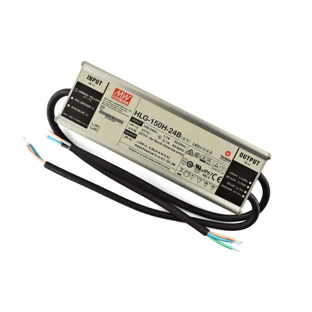 HLG-150H-42A LED電源 42V 90-305VAC IP65 Rated 通販 44% OFF