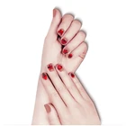 Nail Art Designs Glass Nail Art Custom New Year Popular Light Siam Flat Back K9 Glass 3D Nail Art Rhinestones Designs