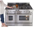 Gas Range Gas Cooker Oven Manufacturers Hyxion 48 Inch Free Standing Gas Cooker Range Oven