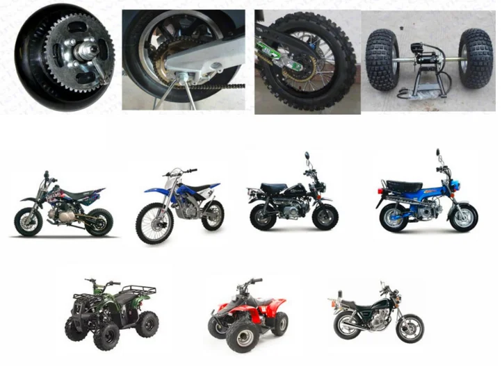 64T Kettenblatt T8F - 54mm 4-Loch Stahl Ritzel Für 47cc 49cc Mini Motorräder