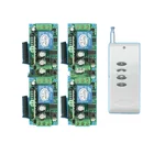 Remote Control Rf Remote Control DC12V 4 RF Wireless Receiver 1 Remote Controllers 315 MHz - L T M Control