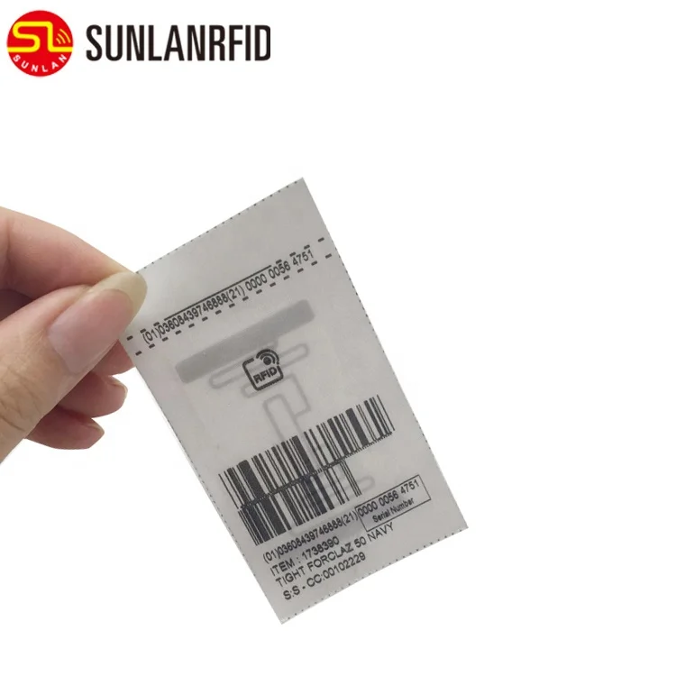 Custom Reusable Washable Uhf Rfid Laundry Tags Rfid Woven Clothing