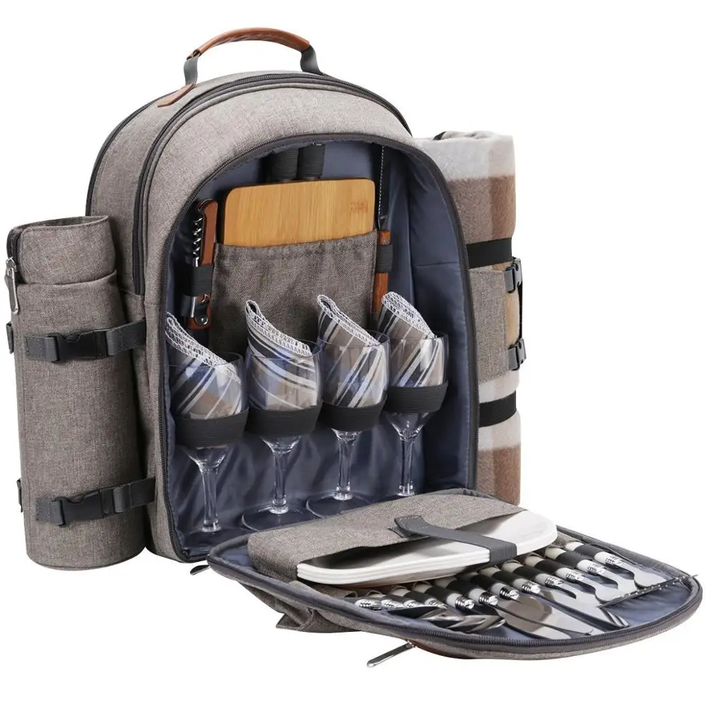personalized picnic backpack