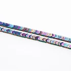 Natural Gemstone Beads Loose 4x2mm Colorful Hematite Arrow Grade Natural Gemstone Loose Beads