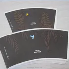 Paper Fan Customized Colorful Paper Cup Fan Made In China