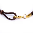 Leather Bracelet Rope Bracelet Women Fashion Accessories Double Layer Women Leather Wax Rope Bracelet