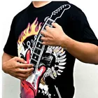 Hot selling amazing cool Playable Electronic guitar T Shirt