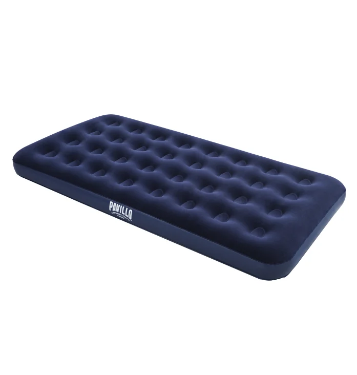 single flocked airbed