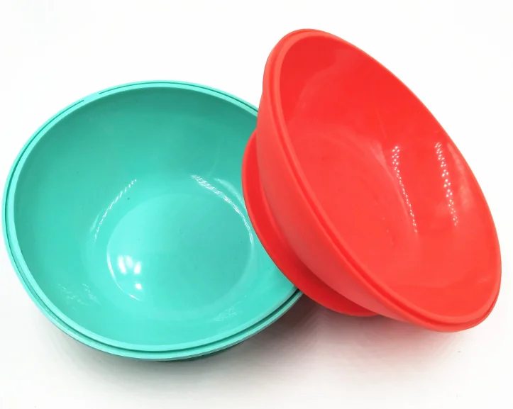 OEM & ODM Toddler Feeding Silicone suction bowl Customized Baby Stay-Put Suction Base and Spoon Set Wholesale Silicone Bowl
