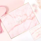Box Product Gift Box China Supplier New Products Custom Logo Top Lid Pink Marble Gift Box With Bag Gold Stamping Packaging Box