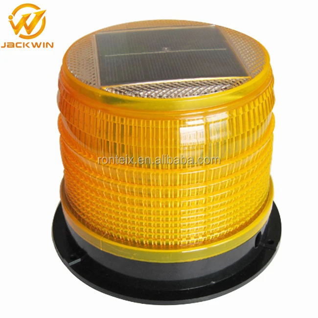 solar beacon flashing warning light