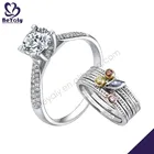 Diamond Jewellery Cz Silver Jewellery Beauty Diamond Or Colorful Cz Sterling Silver Bridal Jewellery