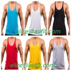 Singlet Singlet Y Back Mens Bodybuilding Gym Vest Stringer Singlet Tank Top Wholesale