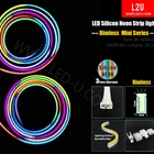 Warm Household Decorations Led Ultra Thin Neon Light Flex Rope Warm White Led Neon Light