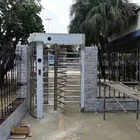 Gate Turnstile Single Stainless Steel Single Passage Full Height Turnstile Gate Wholesale With Remote Control
