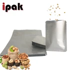 Food Packaging Pouch Food Wholesale 3 Side Sealed Aluminum Foil Food Packaging Pouch For Nuts
