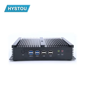 Hystou P04B I5 4200U Fanless Industrial Mini PC ITX Motherboard with Barebone System Computer