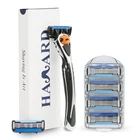 Blade Razor OEM USA Original Imported 5 Blade With Trimmer For Metal Rubber Handle Razor