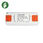12v Led Plastic 12w Led Driver Terminal Block 12w 12v 1A Ultra Slim Electronic Led Driver Plastic Housing