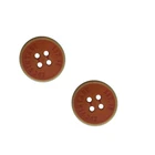 Button Fashion Custom Logo Embossed T-shirt Button