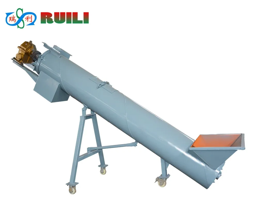 Cooling Screw Conveyor Chicken Feed 