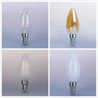 Light Candle High Quality 2700K Led Light Bulb Filament E12 E14 B15 B22 Led Filament Candle Bulb C35 Led Filament Bulb