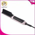 Professional Straightening Hair Brush Professional Electric Ceramic Led Hair Straightening Brush
