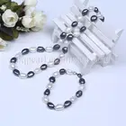 Pearl Jewelry Bridal Bridal Necklace Set Pearl Jewelry Set Baroque Pearl Necklace Bridal Freshwater Pearl Necklace Sets