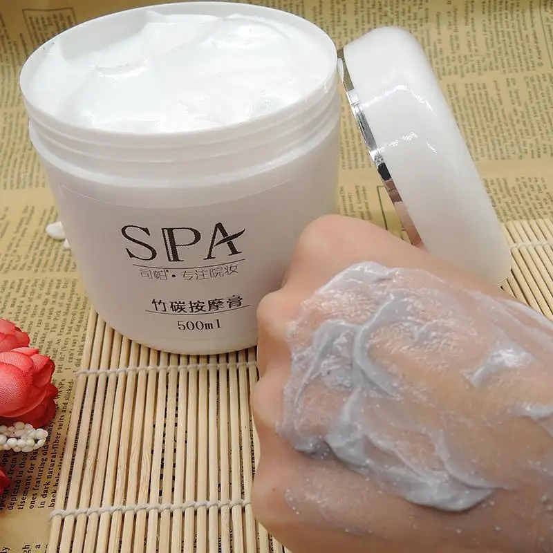 charcoal massage cream