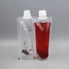 Pouch Drink Plastic Pouches Drink Bags Custom Print Juice Pouch Plastic Drink Bag With Spout