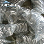 Ring Silver Stainless Steel M6 Welded Round Ring