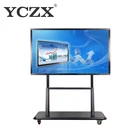 Smart Board 86 Inch Interactive Whiteboard Panel Price TFT LED 10 Points 2130*1290*80mm CN GUA YC860B 98kg YCZX