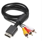 Av Cable Video AV Cable For PS2 Audio Video Cable Cord Wire 3 RCA TV Lead Cable For PS1/PS2/PS3 Console