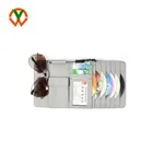 Luxury Leather Multifunction Car SUV Sun Visor Shade CD DVD Holder Bag Cards Pocket Storage