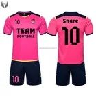 Uniform High Quality Full Set Custom Fit Pink Soccer Uniform