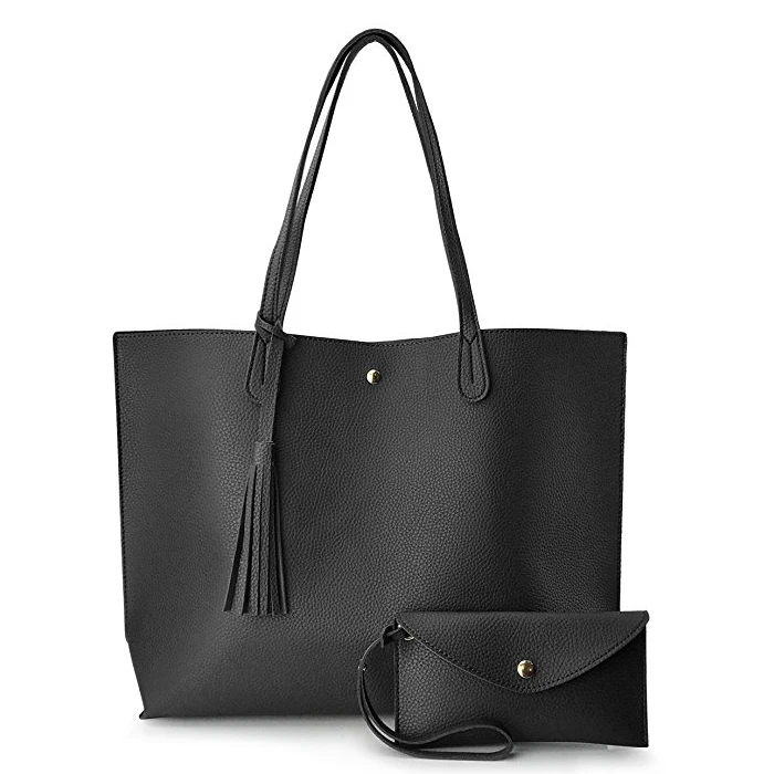 minimal leather bolsa