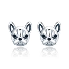 Earrings Studs French Bulldog Earrings 925 Sterling Silver Earrings Studs With High Quality