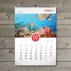 Calendar Custom 365 Day Calendar Made Promotional Office Monthly Desk Pad Calendar Home Planner With Black Corner
