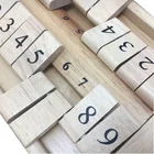 Player Game Board Game 2 Player Shut The Box Wooden Traditional Board Game