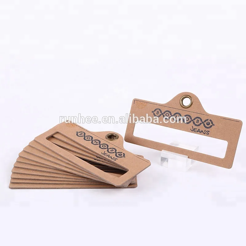 Customized Size FSC Paper Material Hanger Multifunctional Cardboard Hanger For Scarf