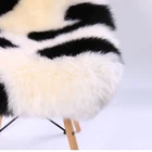 100% 100% Sheepskin Sofa Chair Cover For Living Room Bedding Room