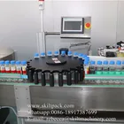 Automatic Bottle Labeler Manufacturer Automatic Ampere Round Bottle Rotary Labeling System