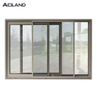 Window Aluminum Sliding Glass Door AS 2047 Aluminium Tempered Glass Sliding Window Design For Hotel