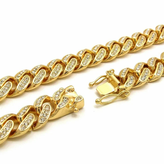 Cuban Necklace,Miami Cuban Link Chain 