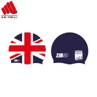 Custom Swimming Cap Silicone Waterproof Design Printing Swimming Cap Children Adult