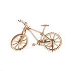 Toy 3d Puzzle Educational3d DIY Laser Cutting Bike Toy And Wood Material Wooden 3D Puzzle